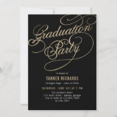 Faire-part de remise de diplômes Editable COULEUR  (Devant)