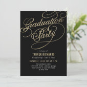 Faire-part de remise de diplômes Editable COULEUR  (Debout devant)