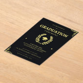 faire-part de remise de diplômes élégants (Poser)