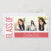 Faire-part de remise de diplômes tout simplement c (Devant)