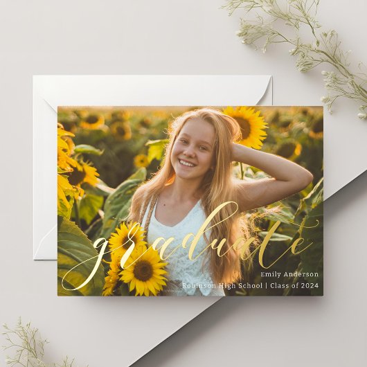 Faire-part de remise des diplômes de calligraphie 