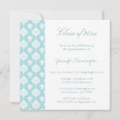 faire-part de remise des diplômes de la soirée Ble (Dos)