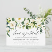 Faire-part de report Mariage de l'albâtre (Debout devant)