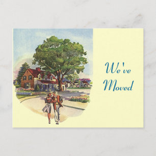 Faire-part De rétros couples de carte postale nous avons