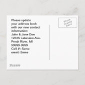 Faire-part De rétros couples de carte postale nous avons (Dos)