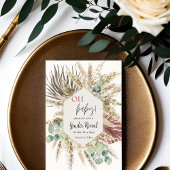 Faire-part de révélation du sexe de bébé avec herb