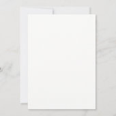 faire-part de sauvegarde de doodle de cocktail fan (Dos)