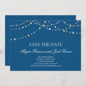 Faire-part de sauvegarde de la guirlande lumineuse (Devant / Derrière)