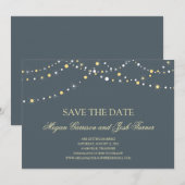 Faire-part de sauvegarde de la guirlande lumineuse (Devant / Derrière)