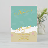 Faire-part de sauvegarde de la plage Ampersand pr (Debout devant)