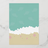 Faire-part de sauvegarde de la plage Ampersand pr (Verso)