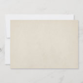 Faire-part de sauvegarde de vignoble italien au fu (Dos)