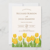 Faire-part de sauvegarde TULIP / Fleur aquarelle (Devant)