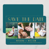 Faire part de Save The Date couleur MODIFIABLE ave (Devant / Derrière)