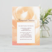 Faire-part de service commémoratif (Debout devant)