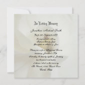 Faire-part de service commémoratif de Gardenia flo (Devant)