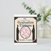 Faire-part Debout - Diplôme de Diplôme de Diplôme Cadre photo (Debout devant)