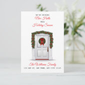 Faire-part Decking New Halls New Home Announcement (Debout devant)