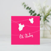 Faire-part Déclaration de grossesse Oh Baby (Debout devant)