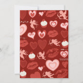 Faire-part Déclaration de grossesse pour la Saint-Valentin cœ (Dos)