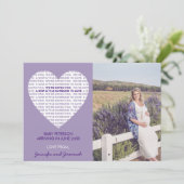 Faire-part Déclaration de grossesse pour la Saint-Valentin ty (Debout devant)