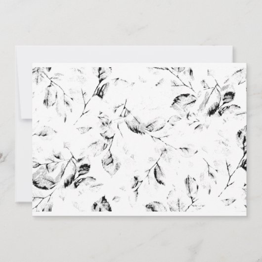 Faire-part Décor d'automne | Vibes douillettes saisonnières (Devant)