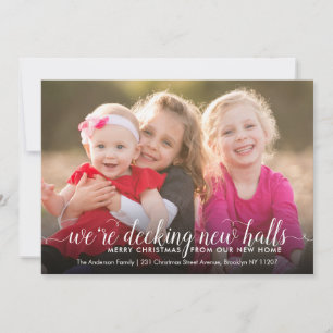 Faire-part Découvrir les nouvelles salles Photo Noël Déménage