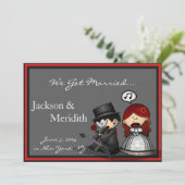 Faire-part d'élongation de stade spectaculaire (Debout devant)