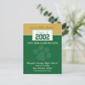 Faire-part d'enregistrement de la réunion de class (Debout devant)