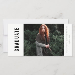 FAIRE-PART D'ENTRAÎNEMENT EN PHOTO MINIMALE PROPRE