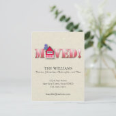 Faire-part déplacé (rouge) (Debout devant)