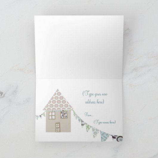 Faire-part Déplacement (Intérieur)