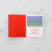 Faire-part déplacement à la Floride (Intérieur)