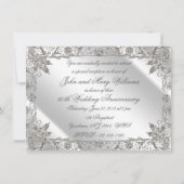 Faire-part des 60 ans de mariage de diamant de Flo (Dos)