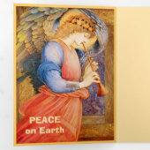 Faire-part des anges de Noël (Intérieur en premier)