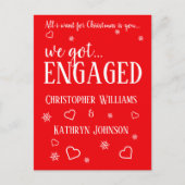 Faire-part des Fêtes de Noël (Devant)