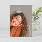 Faire-part d'études Carte photo (Debout devant)