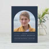 Faire-part d'études Carte photo (Debout devant)