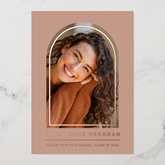 Faire-part d'études Carte photo (Recto)