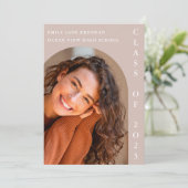 Faire-part d'études Carte photo (Debout devant)