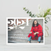 Faire-part d'études de droit (Debout devant)