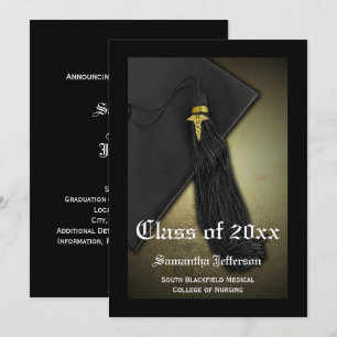 Faire-part d'études Médicales ou de formation en s