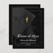 Faire-part d'études Médicales ou de formation en s (Devant / Derrière)