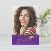 Faire-part d'études secondaires (Debout devant)