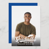 Faire-part d'études secondaires (Devant / Derrière)