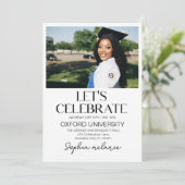 Faire-part d'études supérieures 2025 (Debout devant)