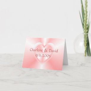 Faire-part deux coeurs