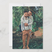 Faire-part Deux Rois Font Un Mariage Gay Pair (Dos)