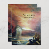 FAIRE-PART DEUX SAINT JOHN ET FALLEN ANGEL (Devant / Derrière)