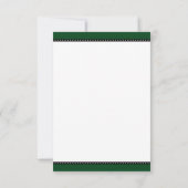 Faire-part d'événements Lacrosse (Dos)